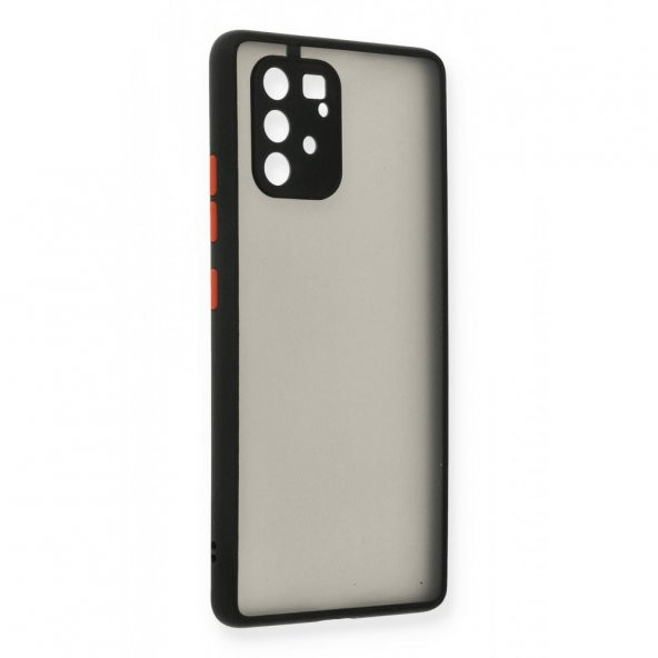 Samsung Galaxy A91 Kılıf Arkası Buzlu Montreal Silikon Kapak - 1