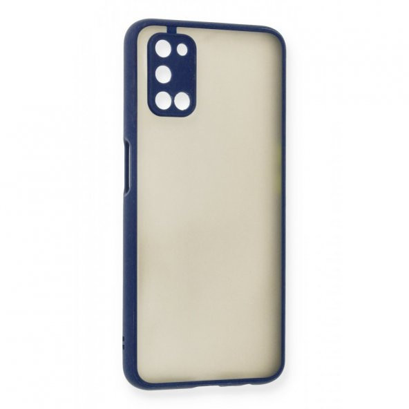 Oppo A52 Kılıf Montreal Buzlu Kamera Korumalı Silikon Kılıf - 3