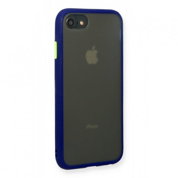 Apple iPhone 8 Kılıf Montreal Buzlu Kamera Korumalı Silikon Kılıf - Resim 3