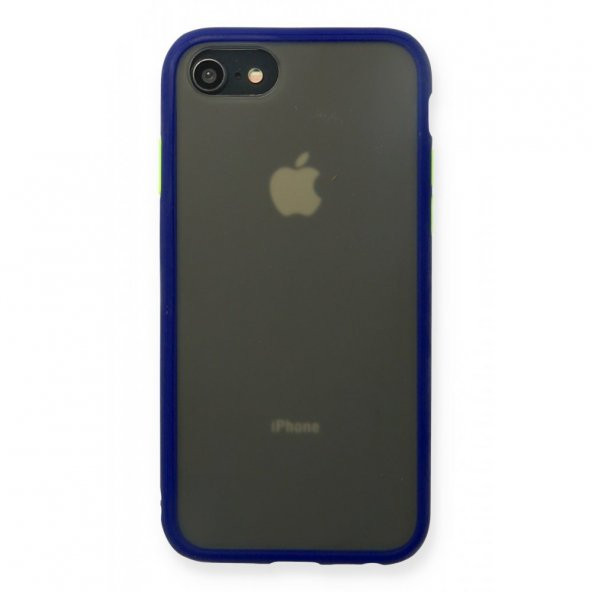 Apple iPhone 8 Kılıf Montreal Buzlu Kamera Korumalı Silikon Kılıf - Resim 4