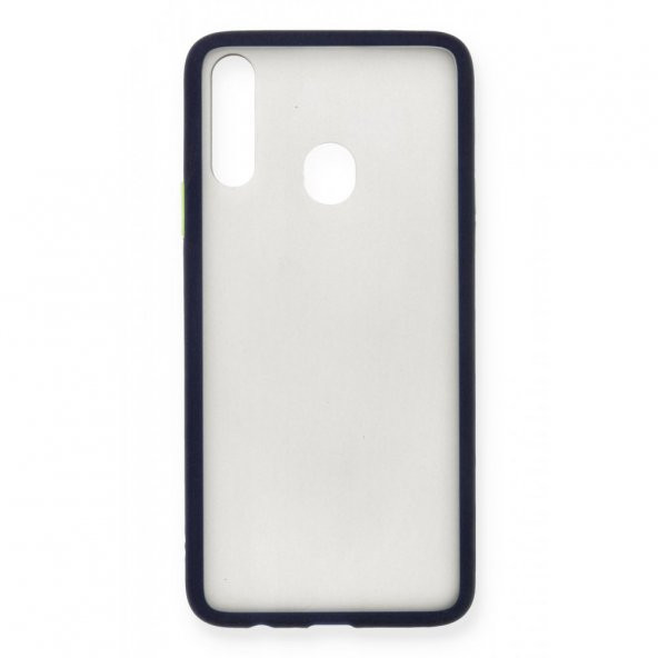 Samsung Galaxy A20S Kılıf Arkası Buzlu Montreal Silikon Kapak - 6