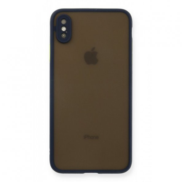 Apple iPhone X Kılıf Montreal Buzlu Kamera Korumalı Silikon Kılıf - 4