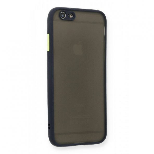 Apple iPhone 6 Kılıf Montreal Buzlu Kamera Korumalı Silikon Kılıf - Resim 3