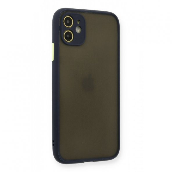 Apple iPhone 11 Kılıf Arkası Buzlu Montreal Silikon Kapak - 3
