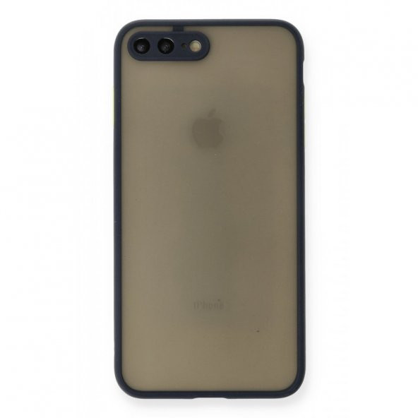 Apple iPhone 7 Plus Kılıf Arkası Buzlu Montreal Silikon Kapak - 4