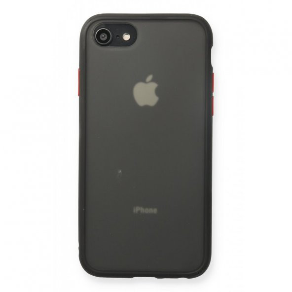 Apple iPhone 8 Kılıf Montreal Buzlu Kamera Korumalı Silikon Kılıf - Resim 6