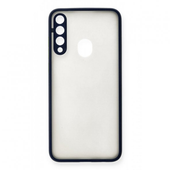 Huawei Y6P Kılıf Montreal Buzlu Kamera Korumalı Silikon Kılıf - 4