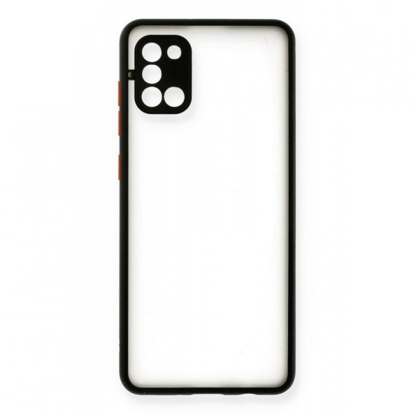 Samsung Galaxy A31 Kılıf Arkası Buzlu Montreal Silikon Kapak - 8