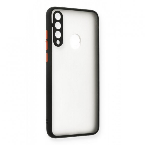 Huawei Y6P Kılıf Montreal Buzlu Kamera Korumalı Silikon Kılıf - 5