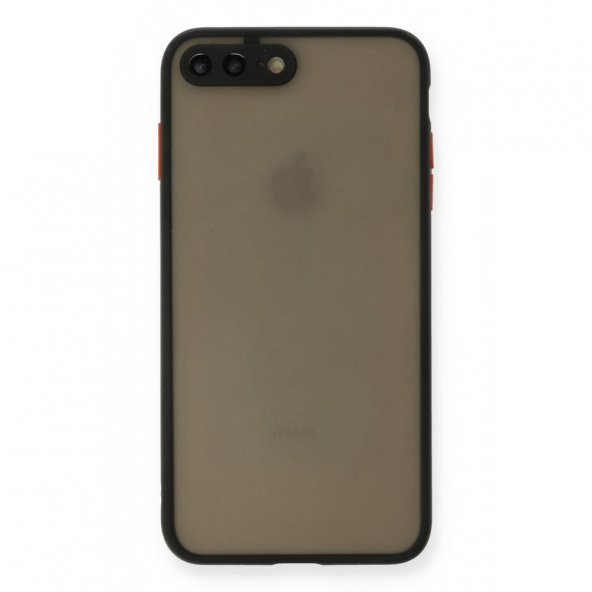 Apple iPhone 7 Plus Kılıf Arkası Buzlu Montreal Silikon Kapak - 6