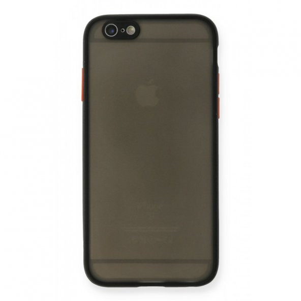 Apple iPhone 6 Kılıf Montreal Buzlu Kamera Korumalı Silikon Kılıf - Resim 6