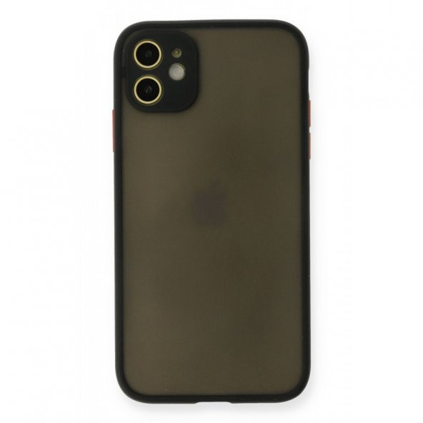 Apple iPhone 11 Kılıf Arkası Buzlu Montreal Silikon Kapak - 6