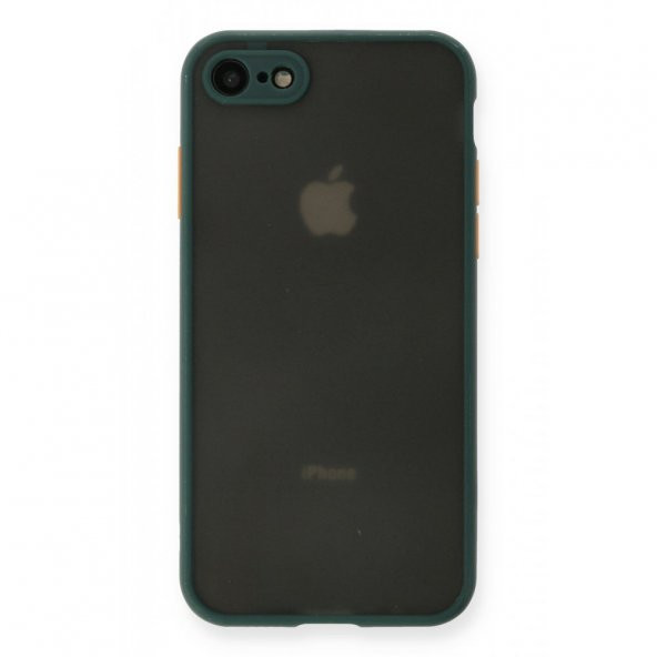 Apple iPhone 8 Kılıf Montreal Buzlu Kamera Korumalı Silikon Kılıf - Resim 8