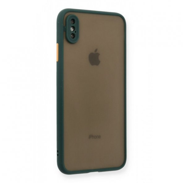 Apple iPhone X Kılıf Montreal Buzlu Kamera Korumalı Silikon Kılıf - 7