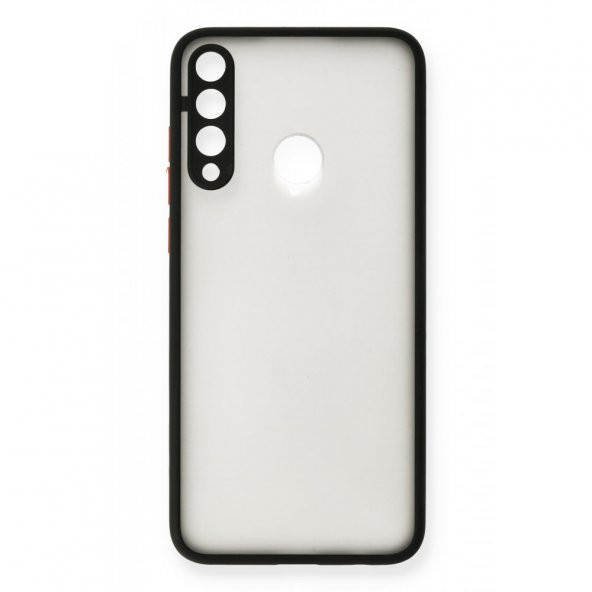 Huawei Y6P Kılıf Montreal Buzlu Kamera Korumalı Silikon Kılıf - 6