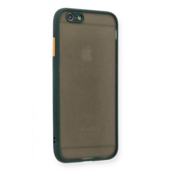 Apple iPhone 6 Kılıf Montreal Buzlu Kamera Korumalı Silikon Kılıf - Resim 7