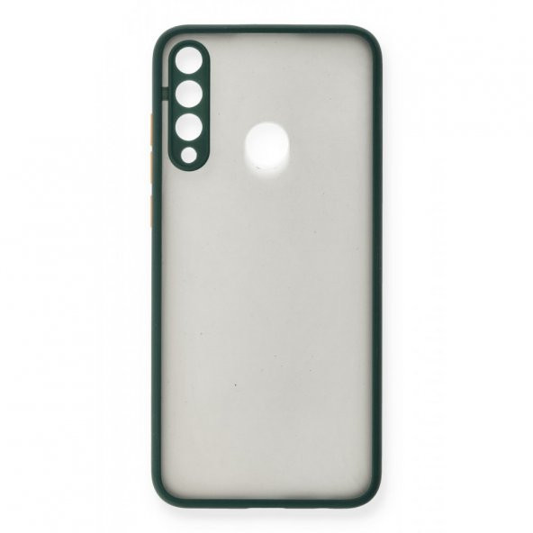 Huawei Y6P Kılıf Montreal Buzlu Kamera Korumalı Silikon Kılıf - 8
