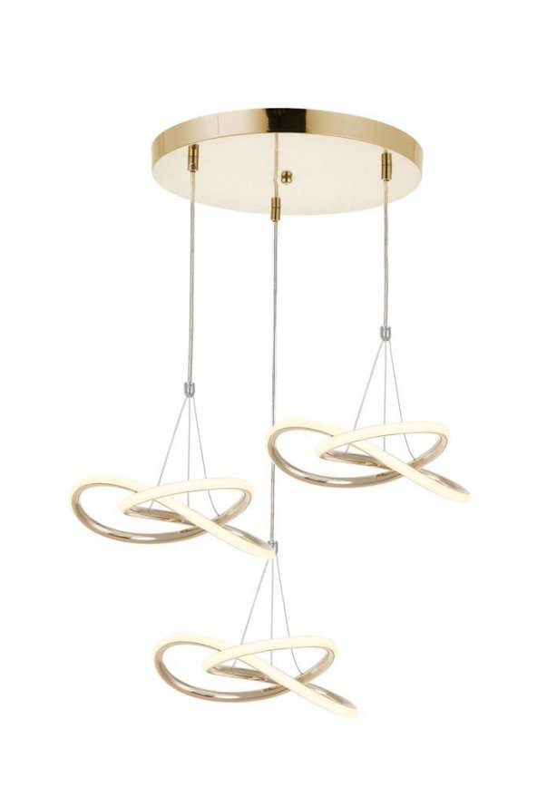 Eray Aydınlatma 9192-3 Gold Powerled Avize