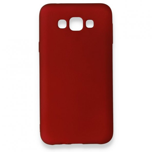 Samsung Galaxy E7 Kılıf Renkli Silikon Kılıf Esnek Kapak PRM - Resim 2