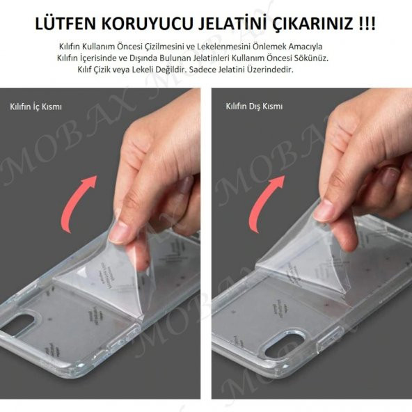 Samsung Galaxy A21S Kılıf Antishock Darbe Emici Şeffaf Silikon - 8