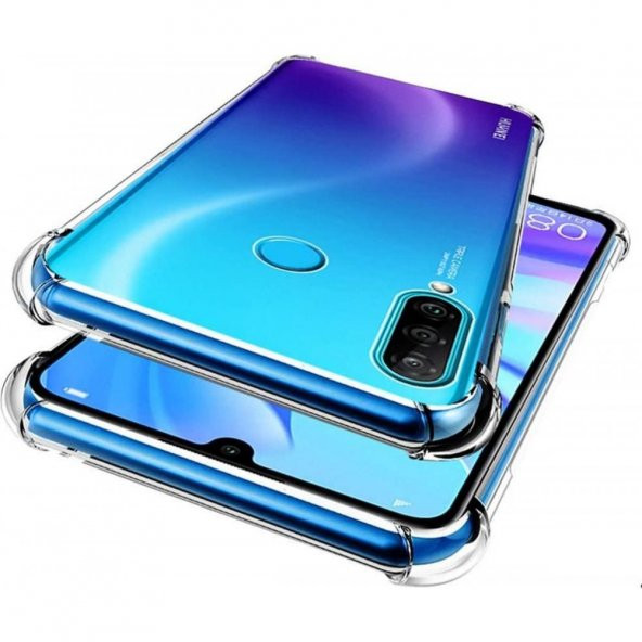 Huawei P30 Lite Kılıf Antishock Darbe Emici Şeffaf Sert Silikon - 2