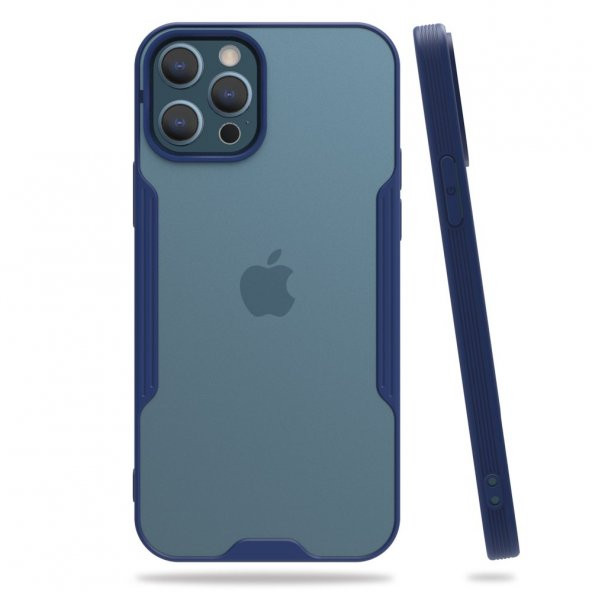 Apple iPhone 12 Pro Max Kılıf Platin Tam Koruma Şık Silikon Kapak - 3