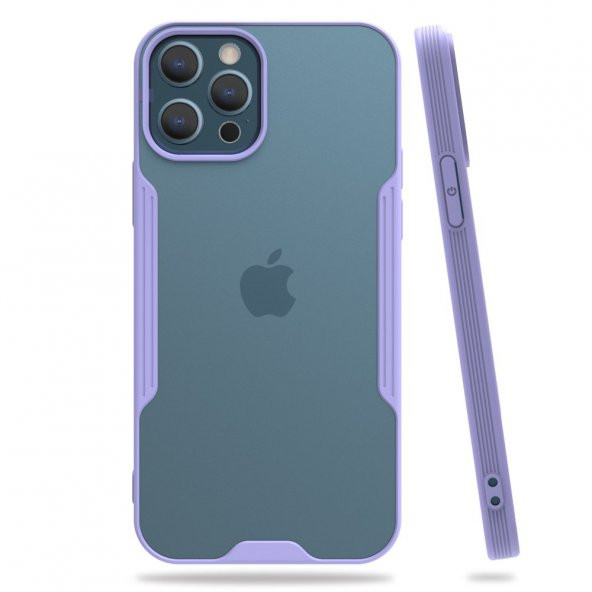 Apple iPhone 12 Pro Max Kılıf Platin Tam Koruma Şık Silikon Kapak - 4