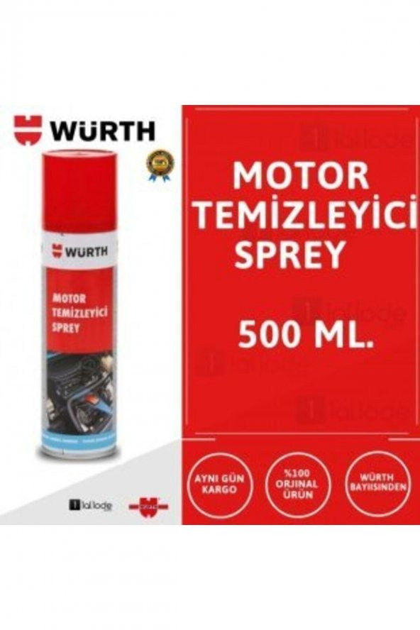 WÜRTH Motor Temizleyici Sprey 500ml