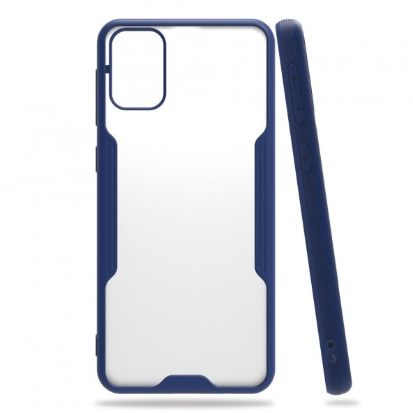 Samsung Galaxy M21 Kılıf Platin Tam Koruma Şık Silikon Kapak - 3