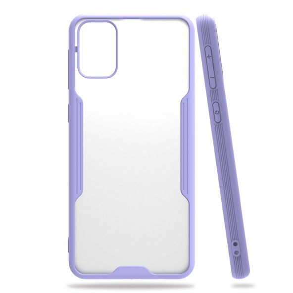 Samsung Galaxy M21 Kılıf Platin Tam Koruma Şık Silikon Kapak - 4