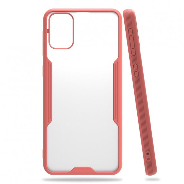 Samsung Galaxy M21 Kılıf Platin Tam Koruma Şık Silikon Kapak - 5