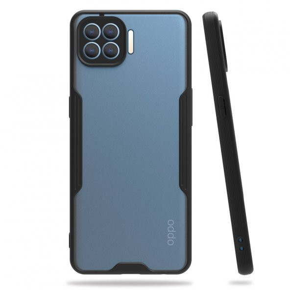 Oppo Reno 4 Lite Kılıf Platin Tam Koruma Şık Silikon Kapak - 7