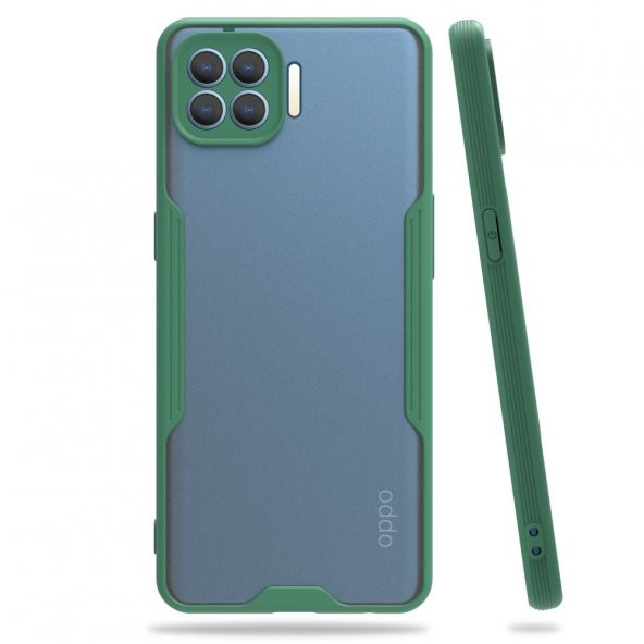 Oppo Reno 4 Lite Kılıf Platin Tam Koruma Şık Silikon Kapak - 8