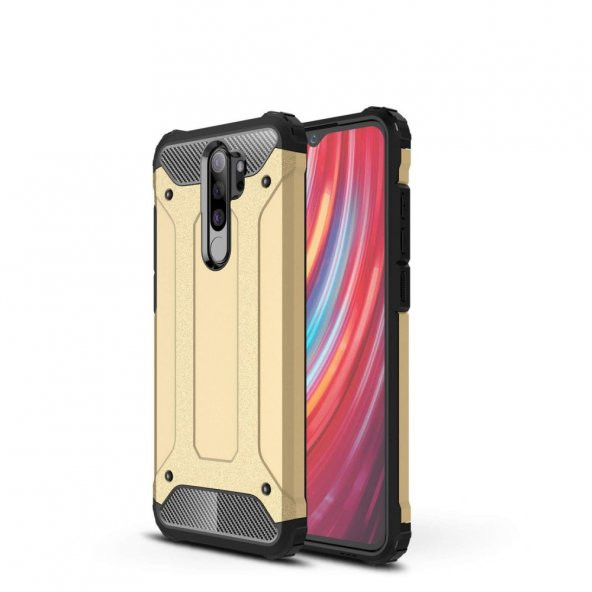 Xiaomi Redmi Note 8 Pro Kılıf Tank Zırhlı Korumalı Kılıf - 2