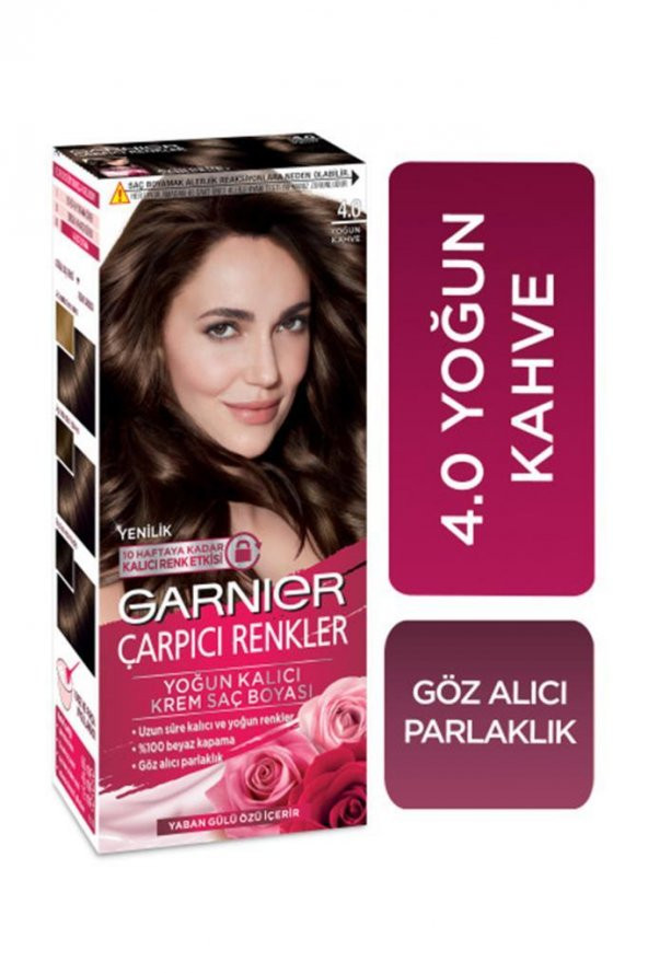 Garnier Çarpıcı Renkler 4.0 Yoğun Kahve Saç Boyası