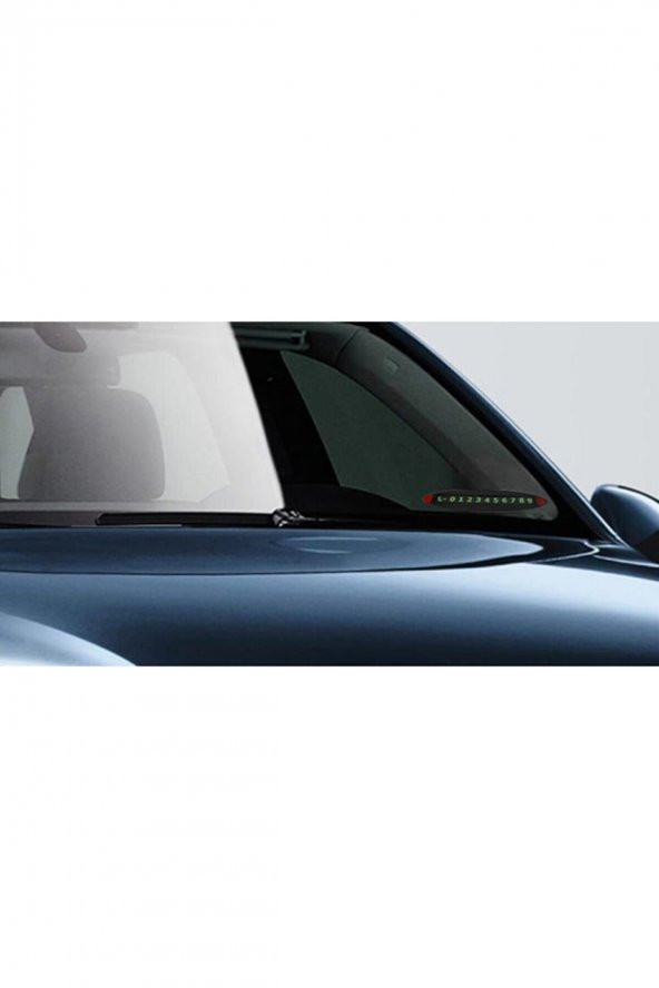 NKT GROUP Ultra ince Araç Içi Oto Park Telefon Numarası Numaratör - 4