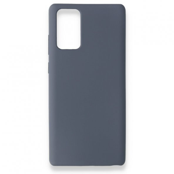 Samsung Galaxy Note 20 Kılıf İçi Kadife Nano Silikon Kılıf - 4