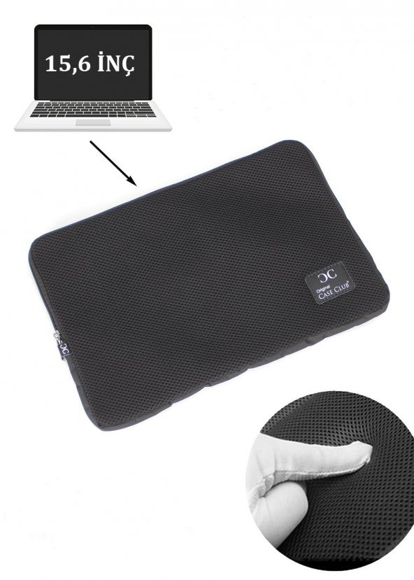 Macbook Kılıfı 15.6 ve 15 inç File Sünger 8683255011575