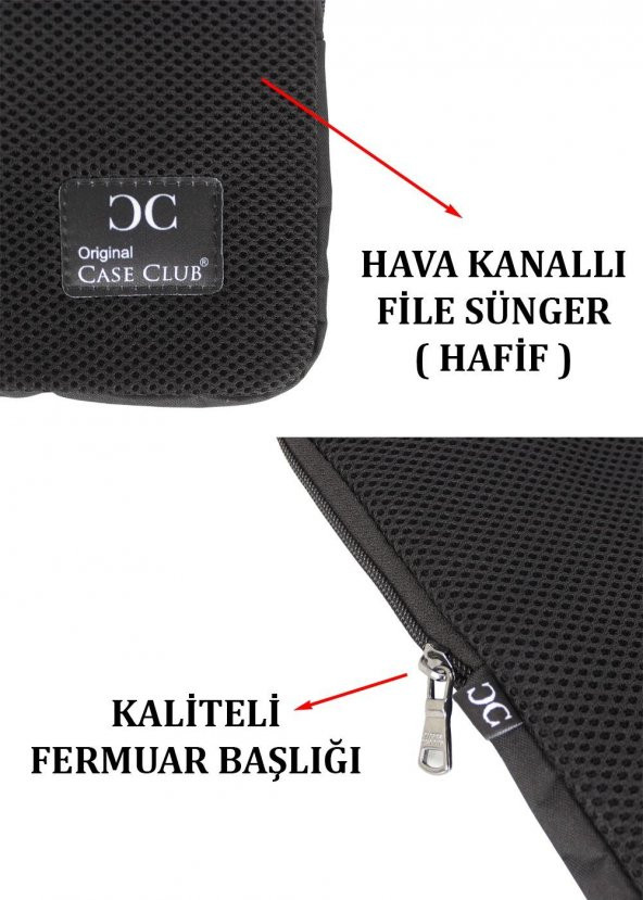 Macbook Kılıfı 15.6 ve 15 inç File Sünger 8683255011575 - 3