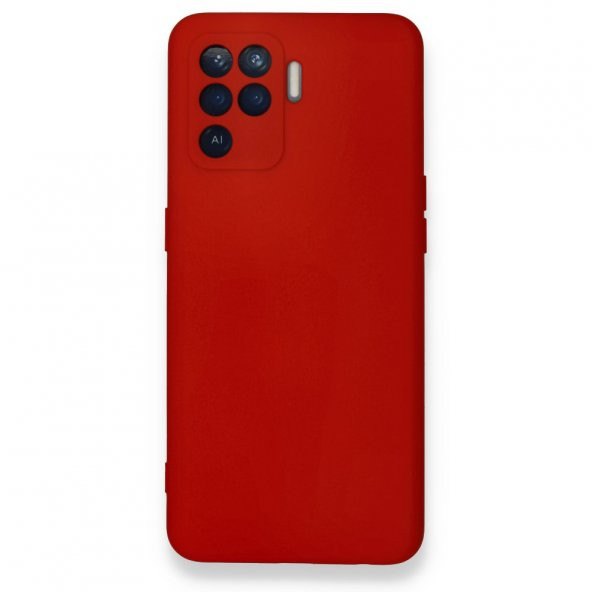 Oppo Reno 5 Lite Kılıf Nano İçi Kadife Lansman Silikon Kılıf - 5