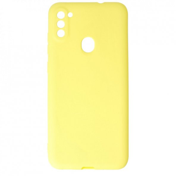 Samsung Galaxy M11 Kılıf Nano İçi Kadife Lansman Silikon Kılıf - 4