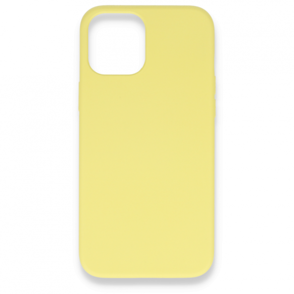 Apple iPhone 12 Mini Kılıf Nano İçi Kadife Lansman Silikon Kılıf - 7