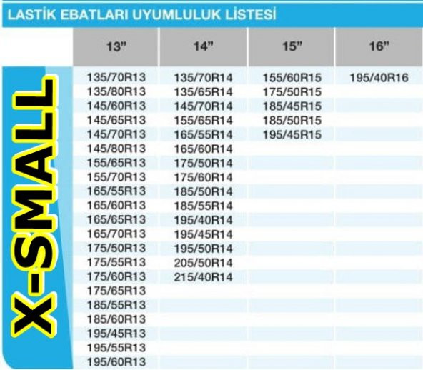 NKT GROUP Araç Lastiği Kar Çorabı Yüksek Kalite Kırmızı - 6
