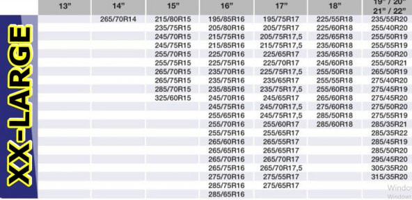 NKT GROUP Araç Lastiği Kar Çorabı Yüksek Kalite Kırmızı - 11