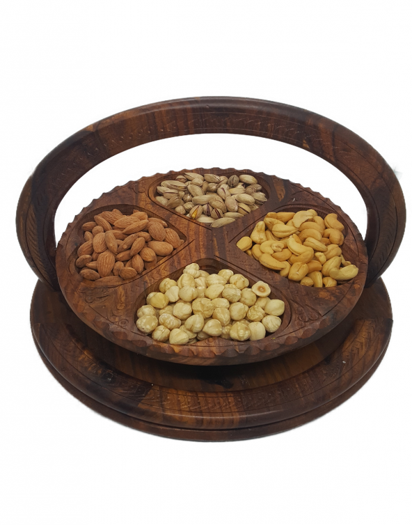 4'lü Karışık Kuruyemiş ( Antep Fıstığı + Fındık + Badem + Kaju ) 1000 Gram ürün görseli