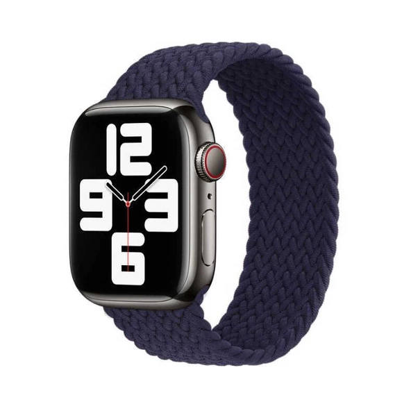 Apple Watch Ultra 49mm Kordon KRD-32 Large Hasır Örgü Dizayn