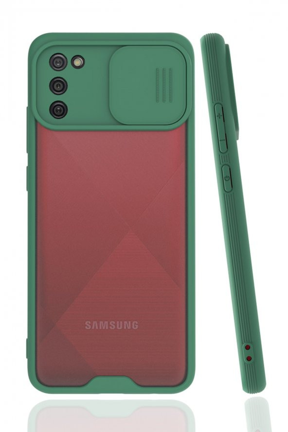 Samsung Galaxy A02S Uyumlu Kamera Korumalı Lensli Silikon Kılıf - 8