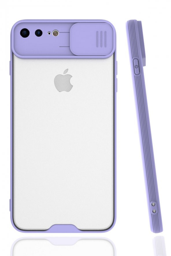 Apple iPhone 7 Plus Uyumlu Kamera Korumalı Lensli Silikon Kılıf - 5