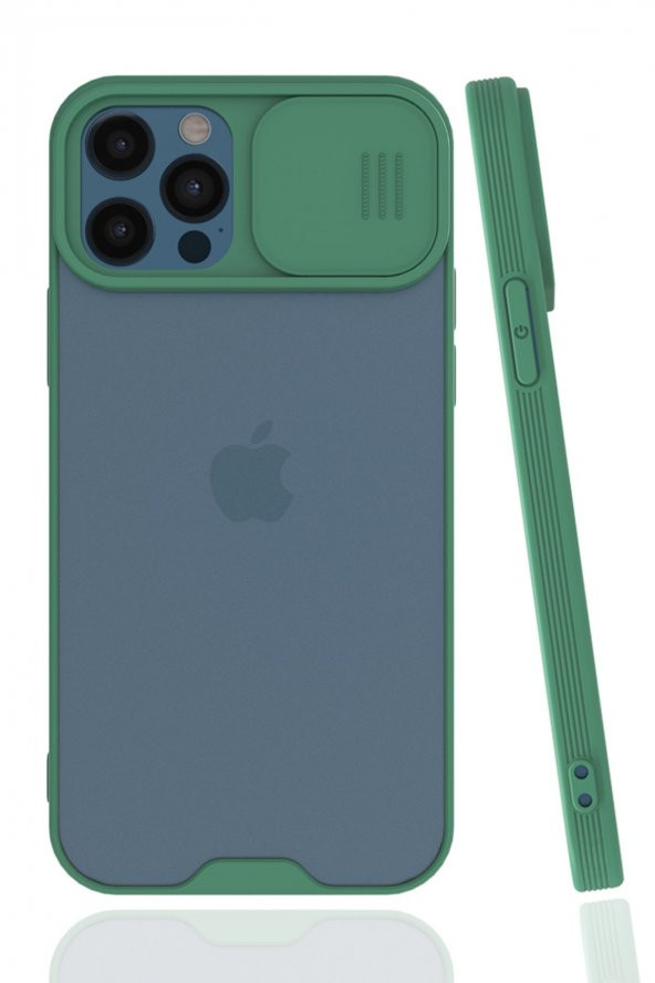 Apple iPhone 12 Pro Max Uyumlu Kamera Korumalı Lensli Silikon - 8
