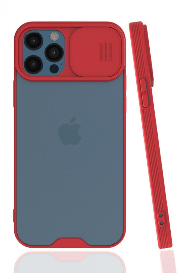 Apple iPhone 12 Pro Uyumlu Kamera Korumalı Lensli Silikon Kılıf - 3